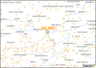 map of Gulhār