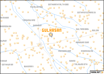 map of Gul Hasan