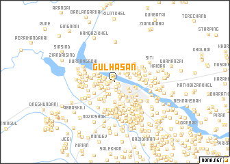 map of Gul Hasan