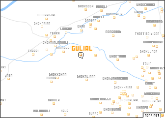 map of Guliāl