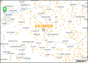 map of Guli Bānda