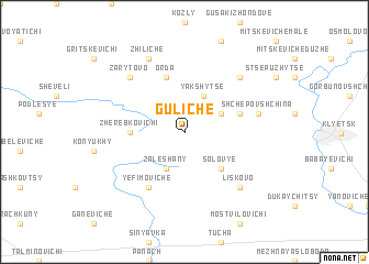 map of Guliche