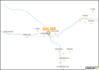 map of Gulida