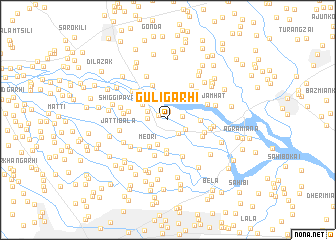 map of Guli Garhi