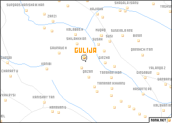 map of Gulija