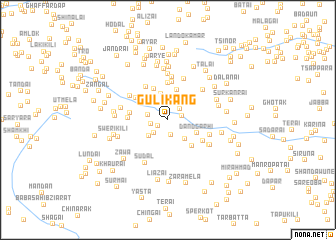 map of Guli Kang