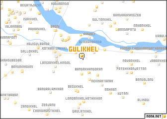 map of Guli Khel