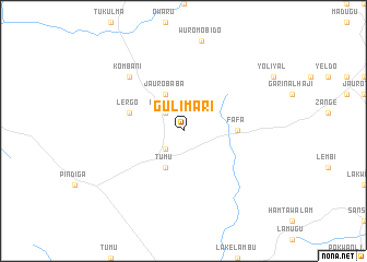 map of Gulimari