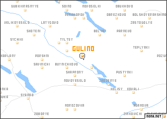 map of Gulino