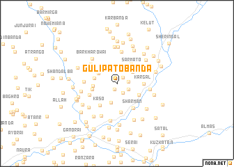 map of Gulīpato Bānda