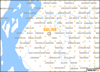 map of Gulisa