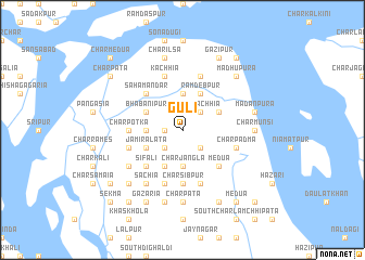 map of Guli