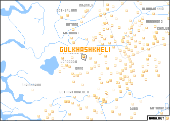 map of Gul Khāshkheli