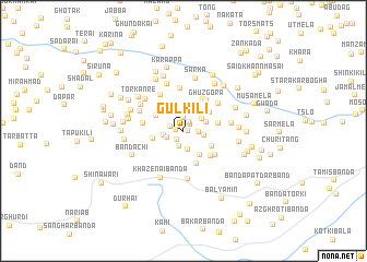 map of Gul Kili
