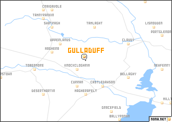 map of Gulladuff