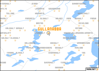 map of Gullanabba