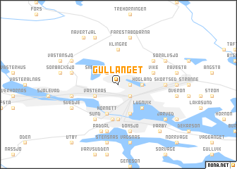 map of Gullänget