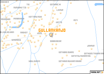 map of Gullan Kanjo