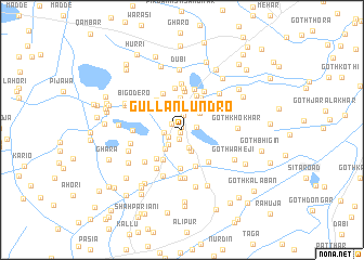 map of Gullan Lundro
