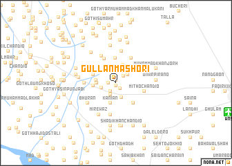 map of Gullan Mashori