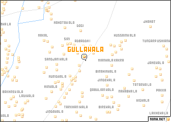 map of Gullawāla