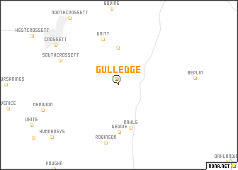 map of Gulledge