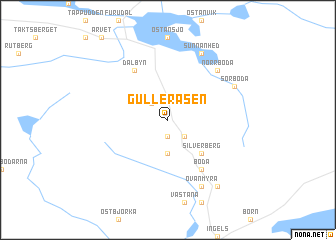 map of Gulleråsen