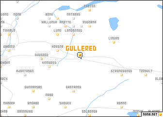 map of Gullered