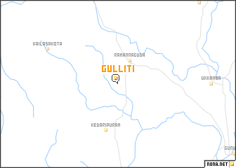 map of Gulliti