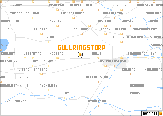 map of Gullringstorp