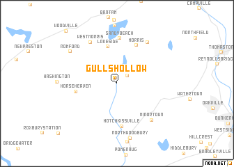 map of Gulls Hollow