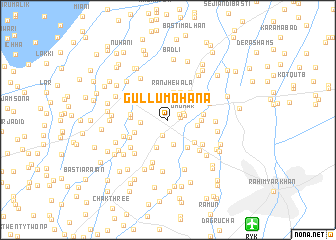 map of Gullu Mohāna