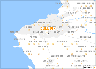 map of Gullvik