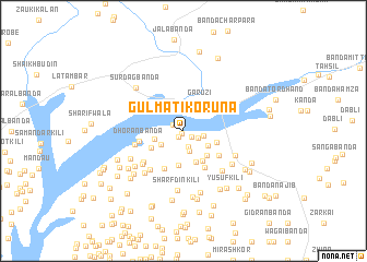 map of Gulmati Koruna