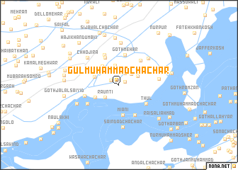 map of Gul Muhammad Chāchar