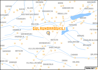 map of Gul Muhammad Kili