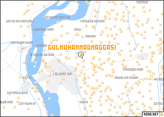 map of Gul Muhammad Maggasi