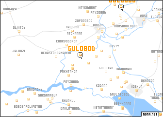 map of Gulobod