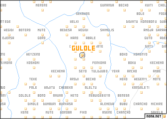 map of Gulolē