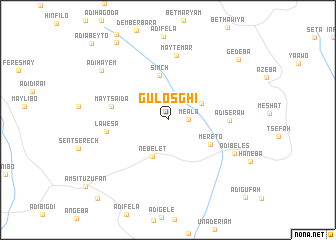 map of Gulosghi