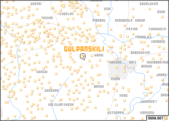 map of Gulpans Kili