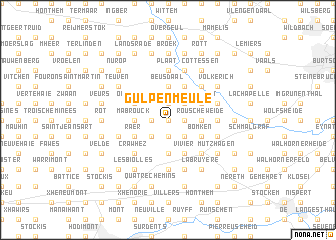 map of Gulpenmeule