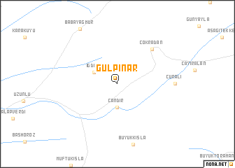 map of Gülpınar