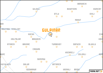 map of Gülpınar
