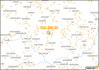 map of Gul Qalāi