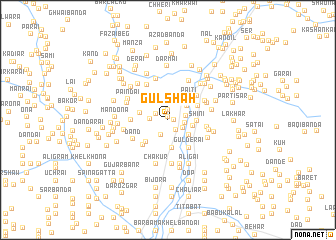 map of Gul Shāh