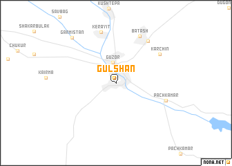 map of Gulshan