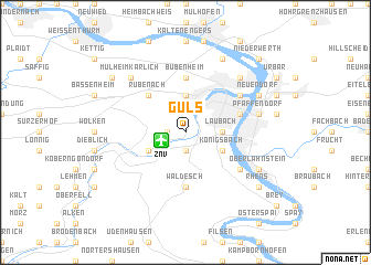 map of Güls