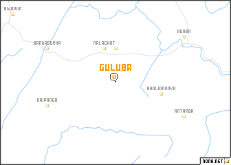 map of Guluba