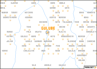 map of Gulubē